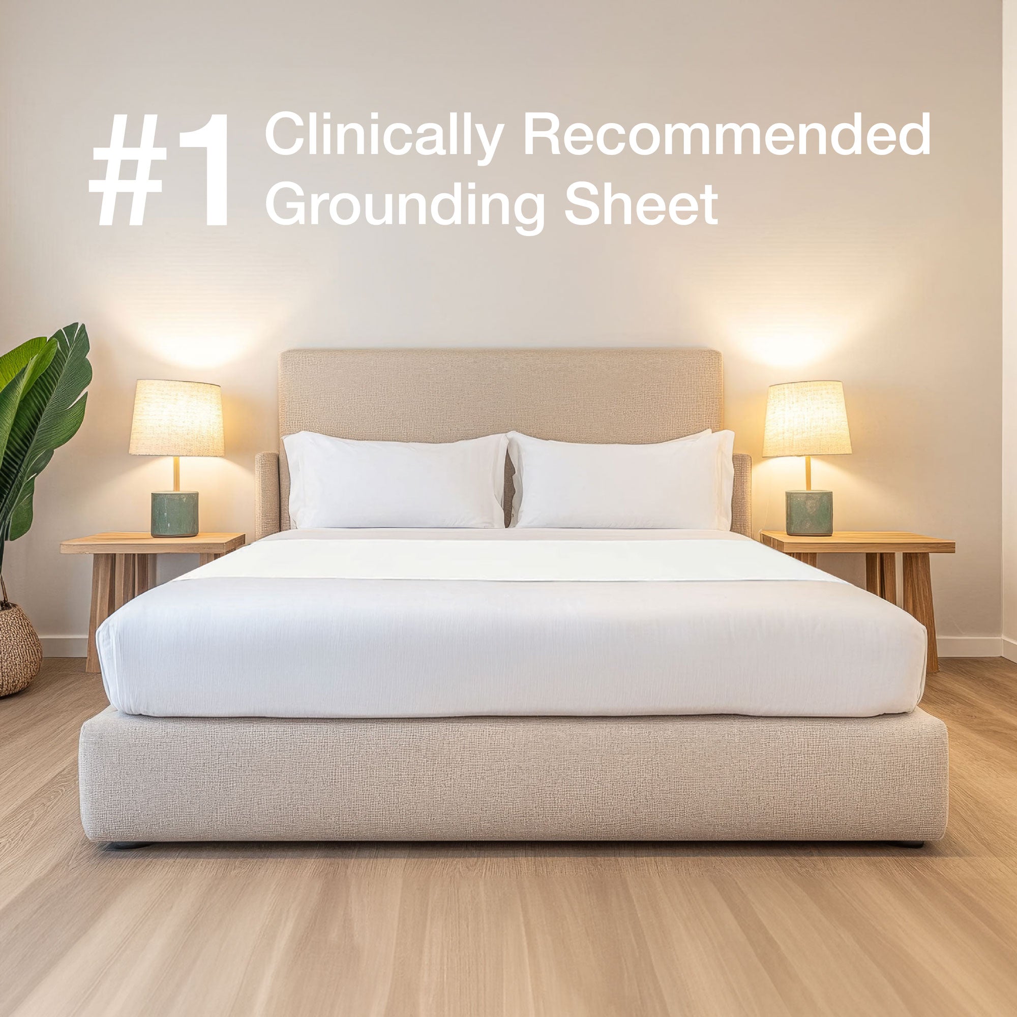 nurecover EarthSync® Grounding Bed Sheet