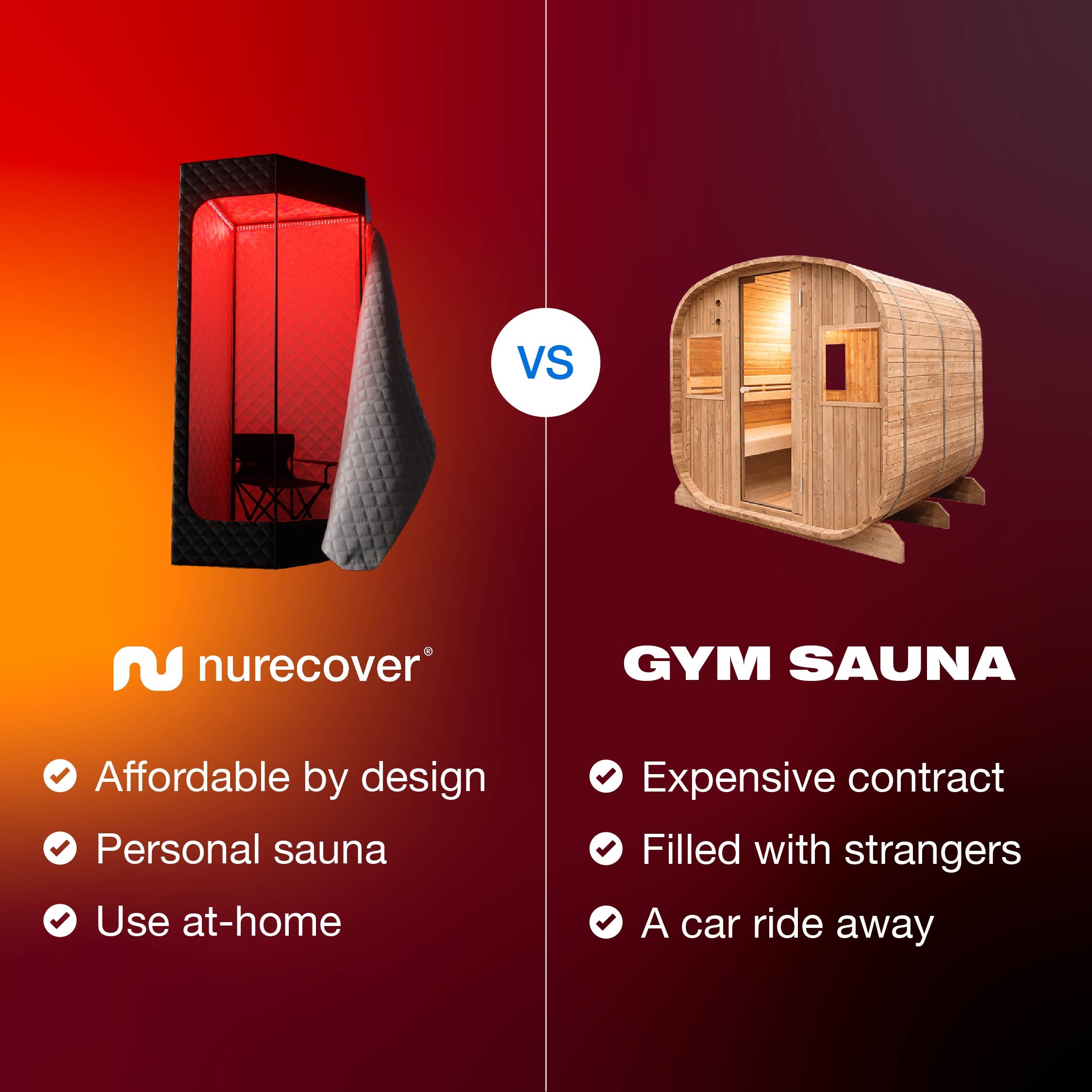 nurecover Tropic® Home Sauna